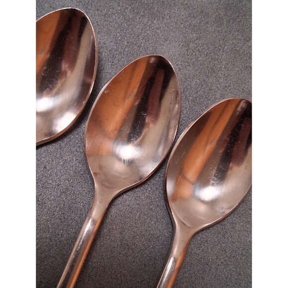 Crossroads Flatware 8 Iced Tea Spoons CKQ1 Pattern - Picture 2 of 4